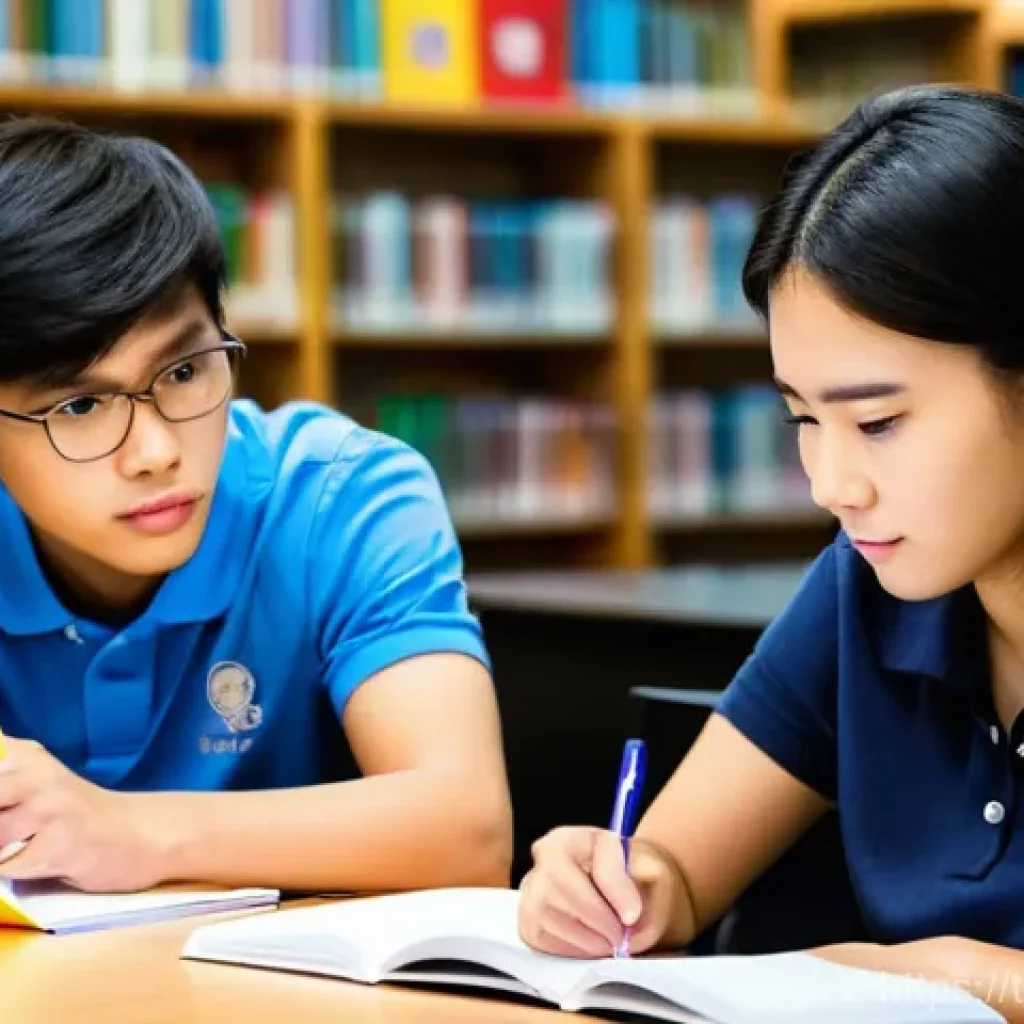 사회복지사 학위 과정 비용 분석 - **Prompt:** A group of three young Thai university students, two females and one male, are deeply en...