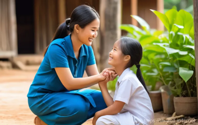 사회복지사 학위 과정 비용 분석 - **Prompt:** A group of three young Thai university students, two females and one male, are deeply en...