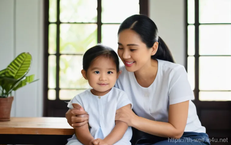 사회복지사 복지관 사례 연구 - **Prompt:** A compassionate Thai female social worker, in her late 30s, wearing a modest, profession...