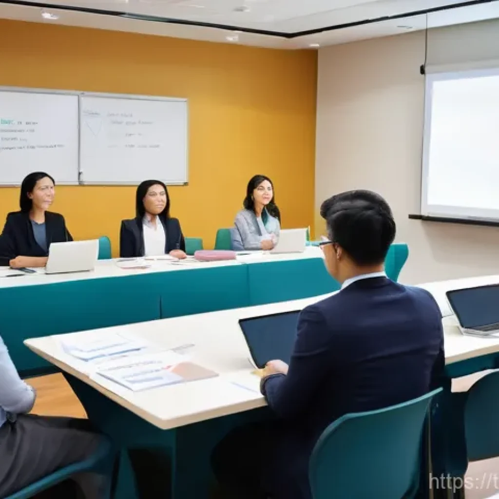 사회복지사로서 성장하는 법 - **Prompt:** "A diverse group of professional social workers, including men and women of various ages...